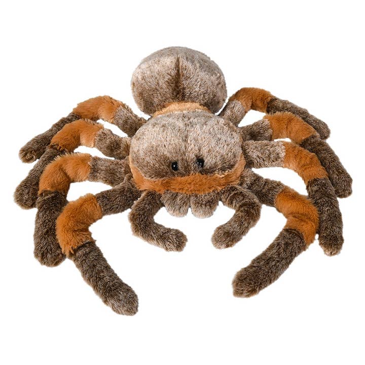 13" BROWN SPIDER LLB Plush Toys for wholesale by La Luna Bella - Toys