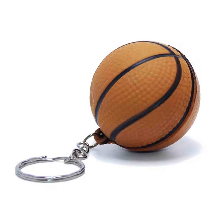 PR GROUPS LLC - Wholesale Keychain - Unisex - Elastic Football Keychain Assorted5
