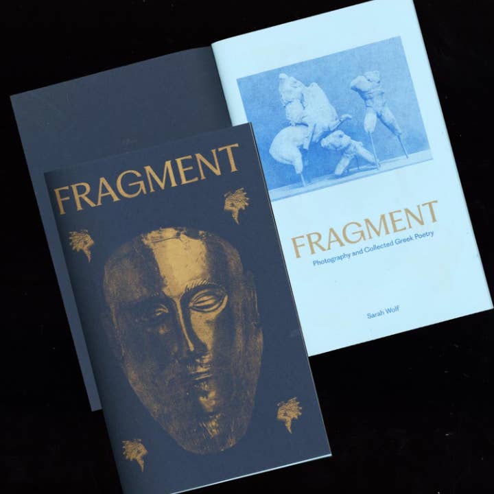 Fragment - Greek Photography and Poetry Risograph Zine  for wholesale by Back of Beyond Press