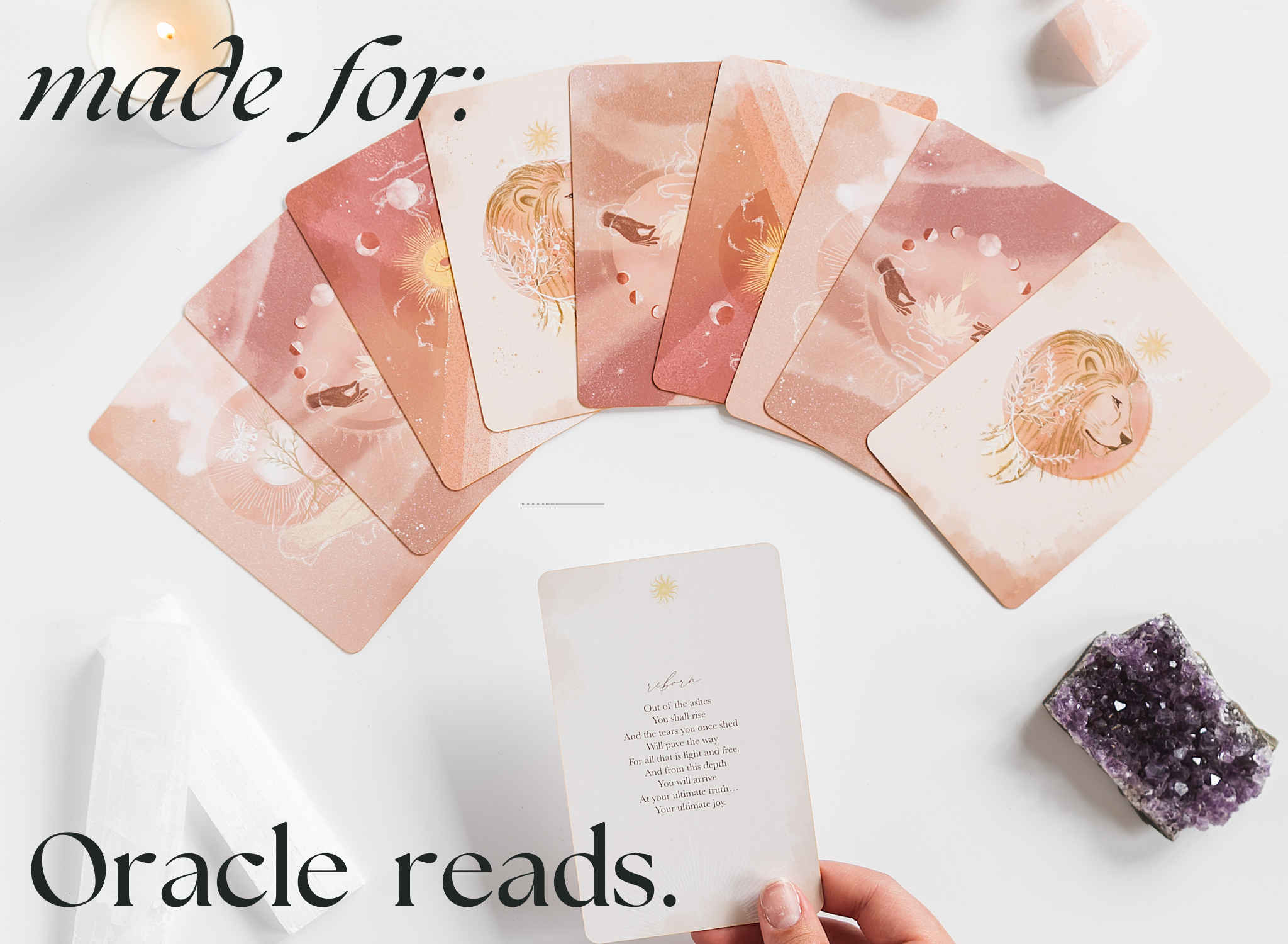 THE MINDFUL COLLECTIVE - Wholesale Tarot/Oracle Card - Soulful Affirmation – Reconnect, Realign, and Rise7