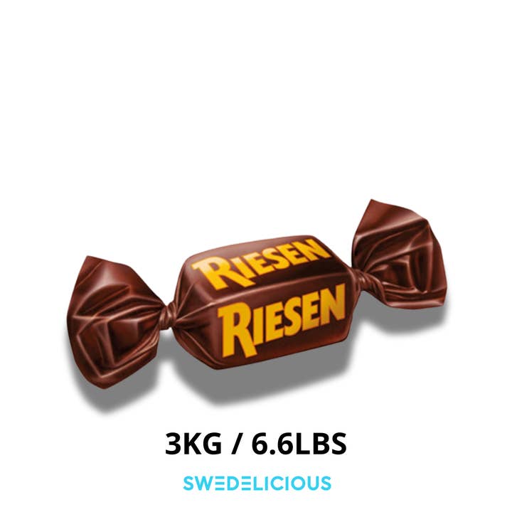 Swedelicious - Swedish Candy - Wholesale Toffee - Riesen Dark - Swedish Candy - Pick And Mix