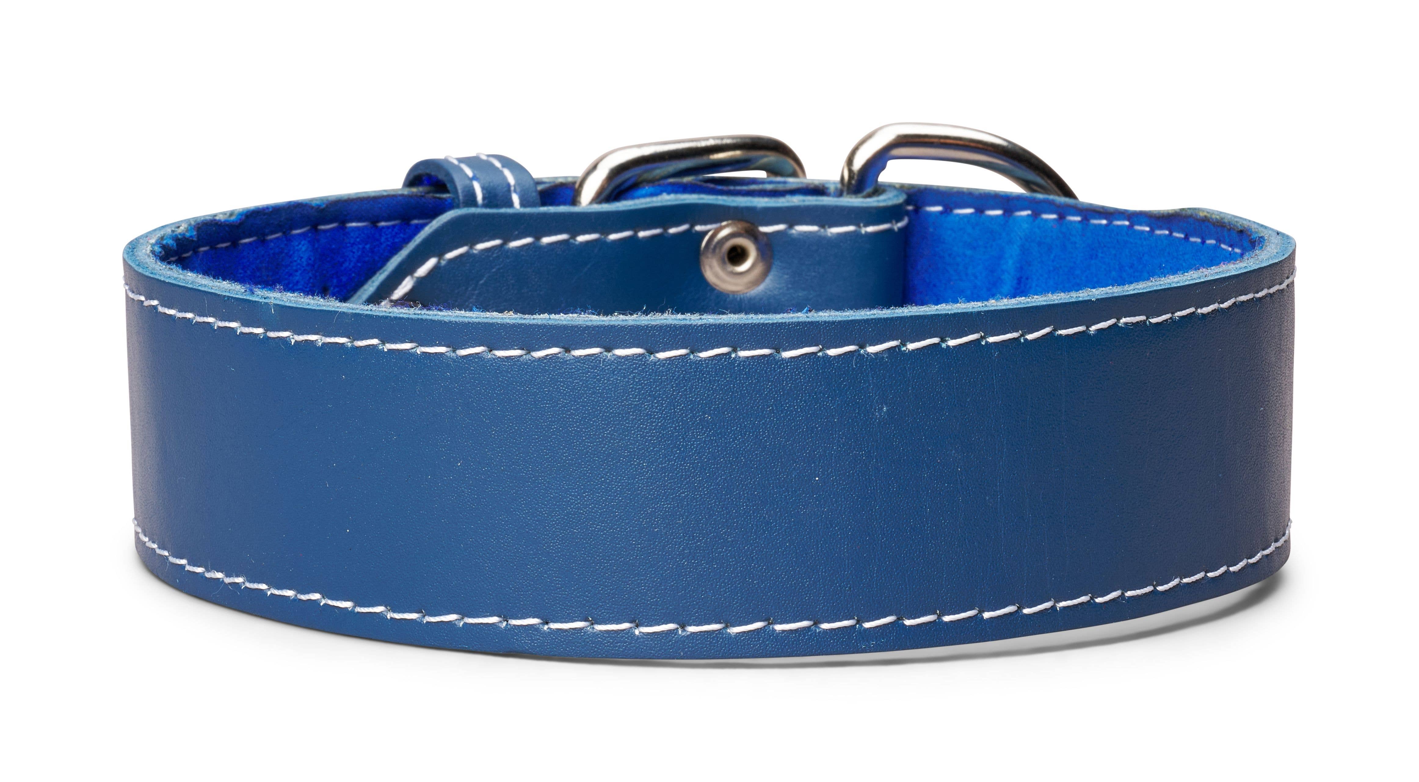 TOP DOG BRAND INC - Wholesale Pet Collar - Dog - 1 3/4 Inch Wide Plain Leather Collars2