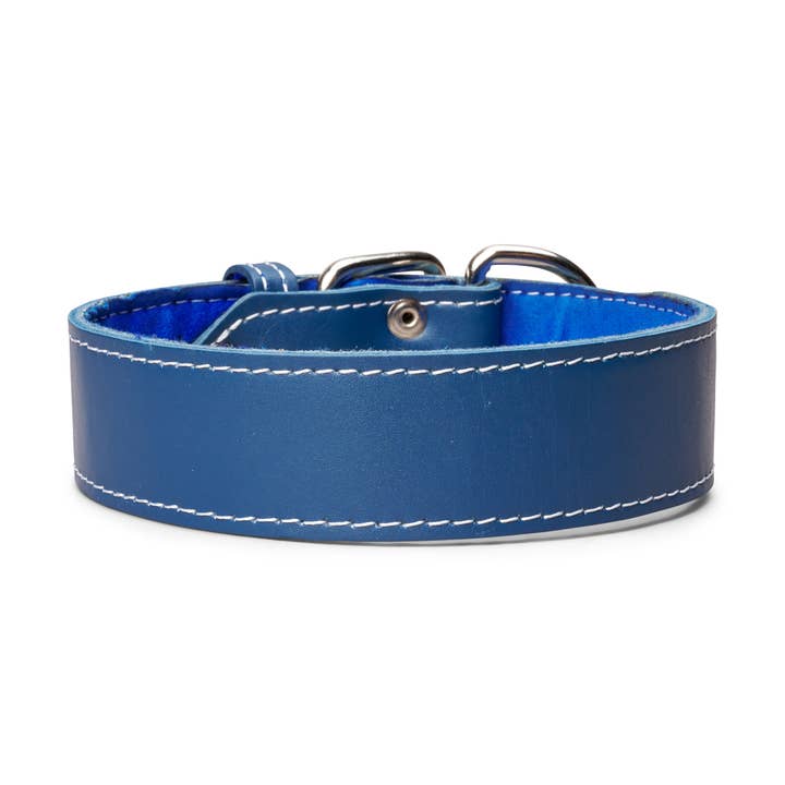 TOP DOG BRAND INC - Wholesale Pet Collar - Dog - 1 3/4 Inch Wide Plain Leather Collars2