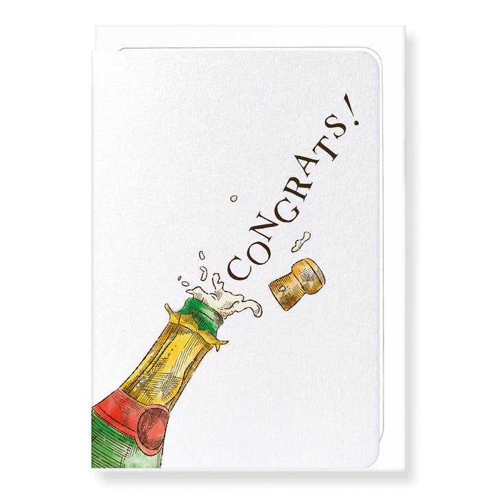 CONGRATS CORK: Greeting Card for wholesale by Ezen Trade