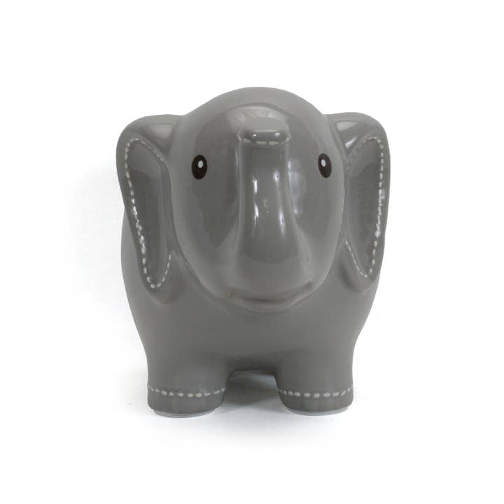 Child To Cherish® - Wholesale Money/Piggy Bank - Kids & Baby - Large Grey Elephant Bank1