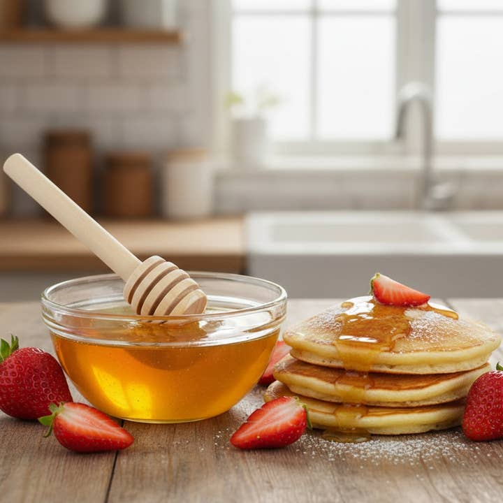 Mini Wooden Honey Dipper Sticks – Sweeten Every Moment for wholesale by Suzanne Dianne Collection