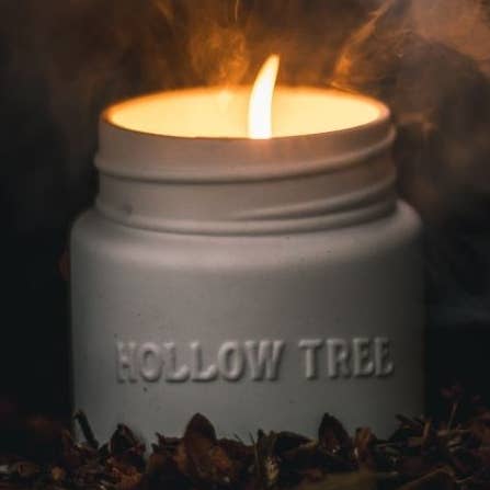 Trails End | Vela 9oz | Cera de Coco | Tarro de Cerámica para venta al por mayor de Hollow Tree Candle Co