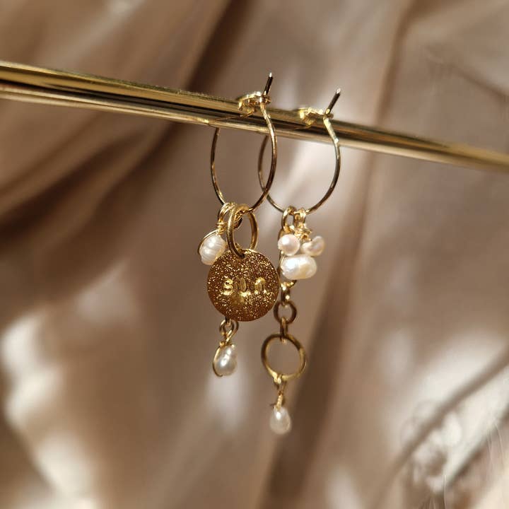 Boucles "Horizon" pour la vente par la plagette sauvage