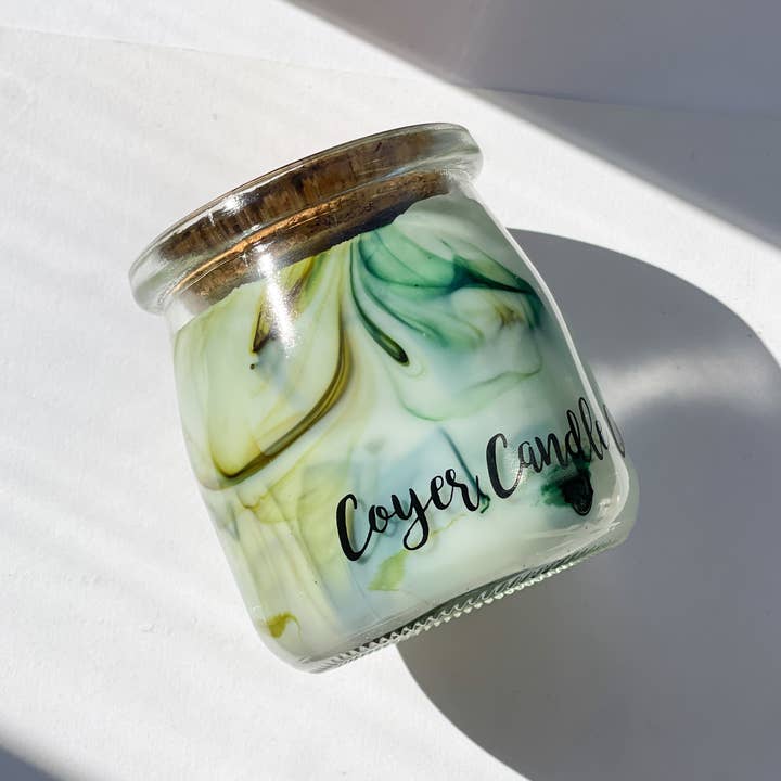 Coyer Candle Co. - Wholesale Jar/Filled Candle - 5 oz Candle Jars - Bergamot + Tarragon1