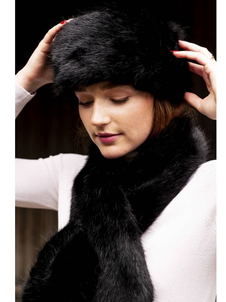 Alyssa Luxus-Kunstpelzmütze für den Großhandel von ALINE