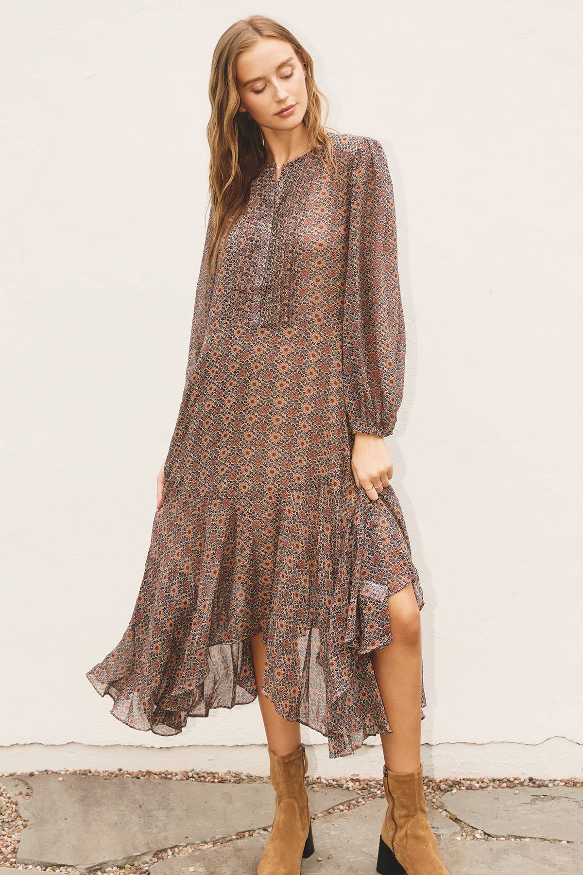 Dress Forum - Vente Robe – femme - FD7107 Robe à ourlet mouchoir Rhapsody10