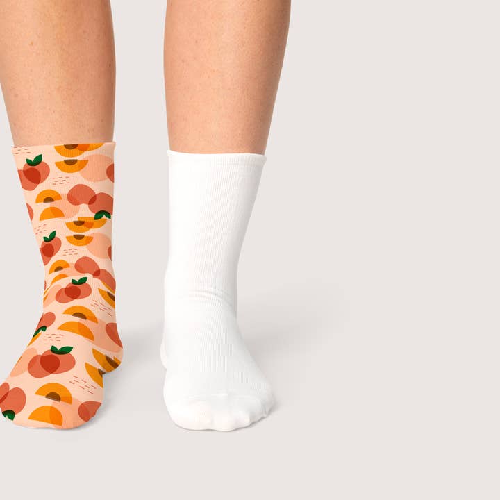 Sockmate / www.sockmate.store - Wholesale Socks - Women's - Blank Sublimation Printable Crew Socks, White Printing Socks