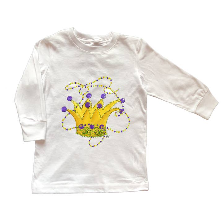 Tee-shirt LS Mardi Gras TS673 pour la vente par Designs By Beverly, LLC