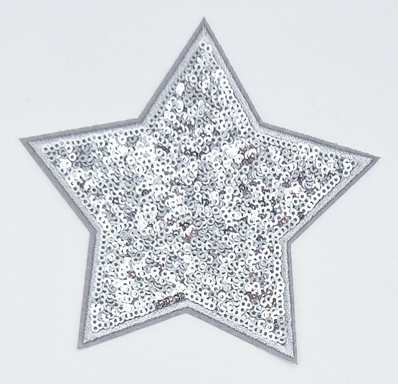 Trendy Transfers - Vendita all'ingrosso Toppe - Toppa a forma di stella con paillettes oversize per CAPPELLO/TASCA0