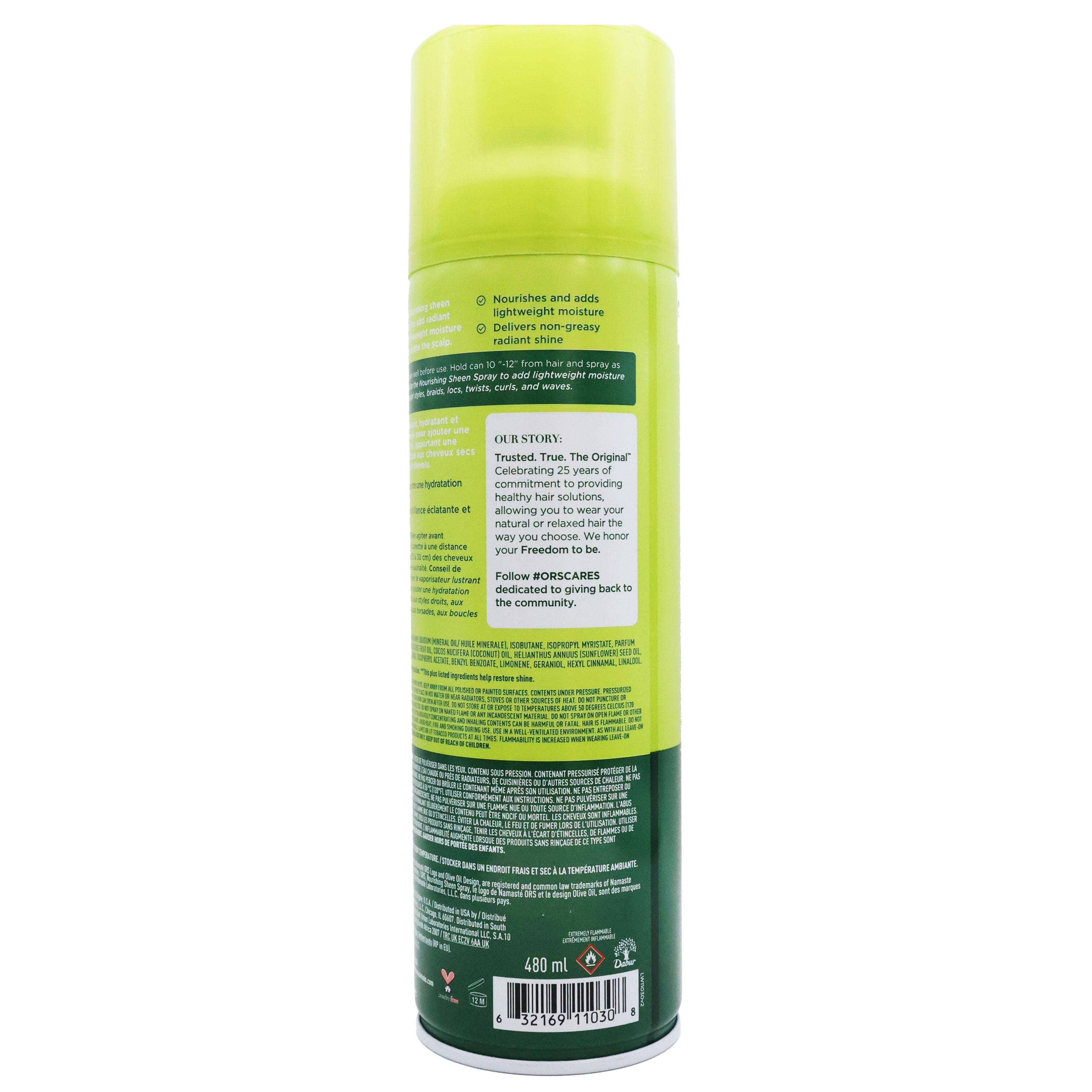KT Supply - Vendita all'ingrosso Oli per capelli - Olio d'oliva ORS Sheen, 11.5 Oz.2