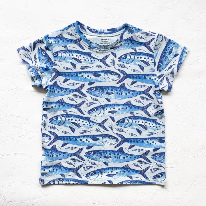 Catch of the Day Tee for wholesale by Peanut and Bumble