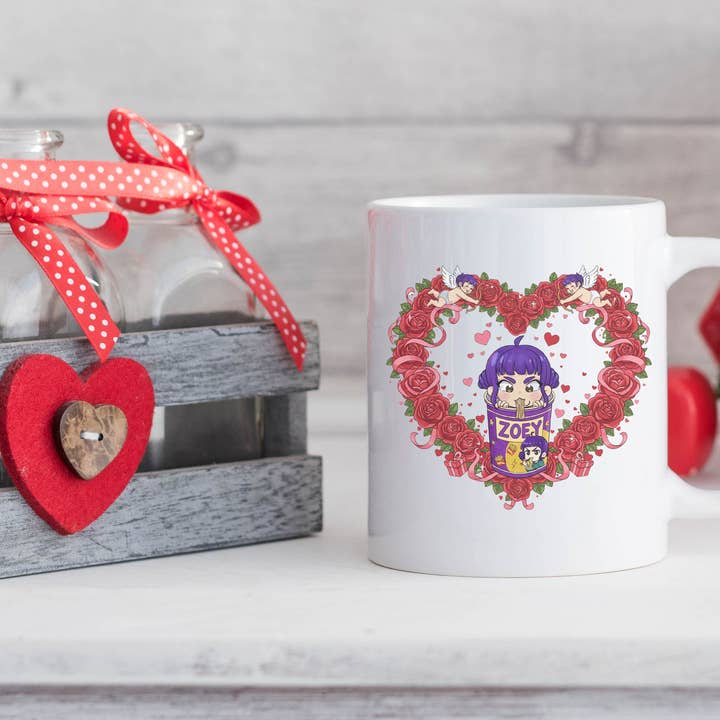 Caneca Huntrix Ramyeon, Caneca Mira Huntrix, Caneca Caçador de Demônios Kpop por atacado de Embrova