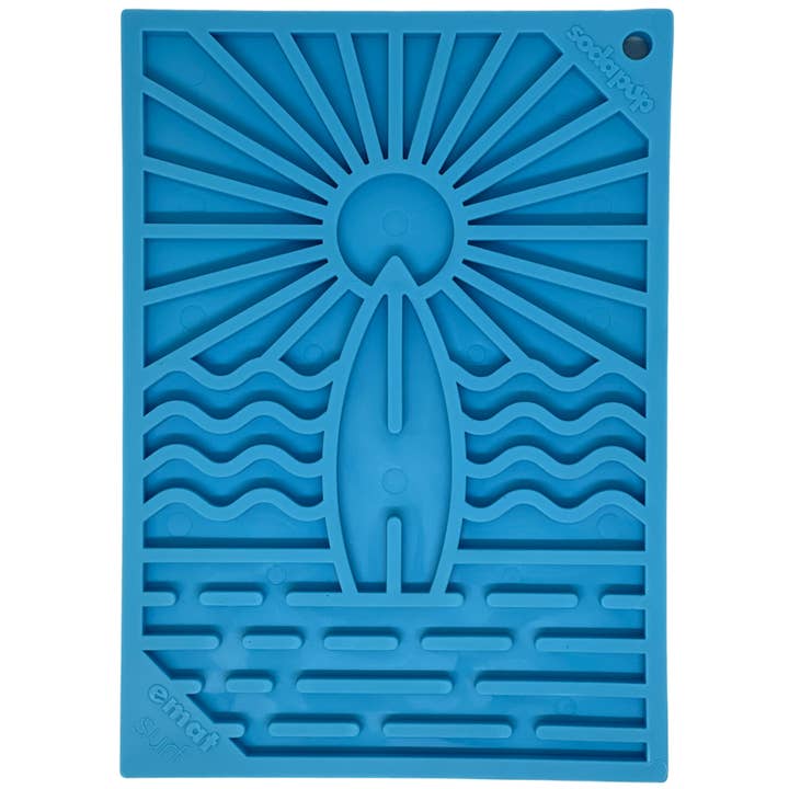 Surf's Up Design eMat Enrichment Lick Mat - small and other Purchase Wholesale surf. Free Returns & Net 60 Terms on Faire trending on Faire.