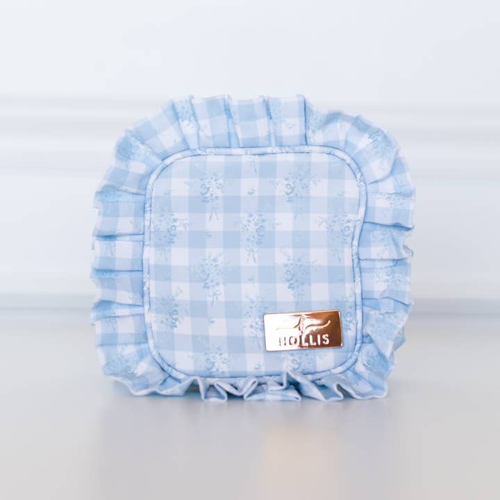 Hollis - Wholesale Pouch - Women's - Ruffled Nylon Tech Organizer1