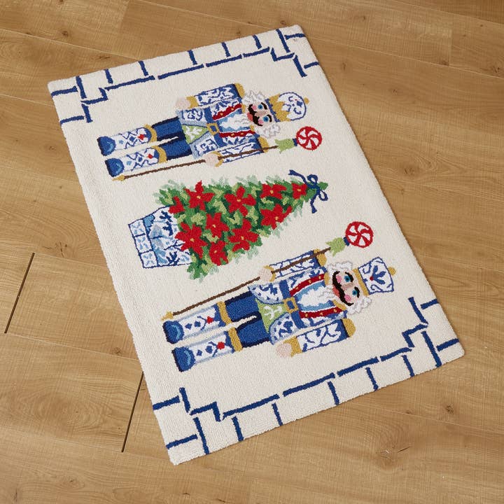 Peking Handicraft - Wholesale Area Rug - Chinoiserie Nutcrackers Hook Rug2