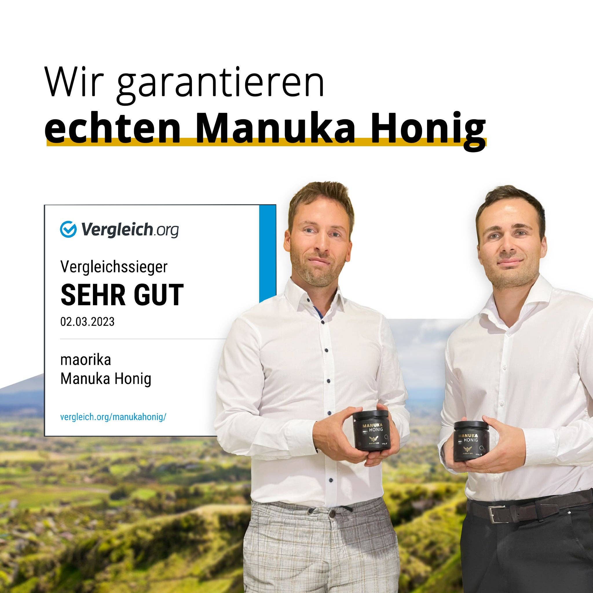 maorika – Großhandel Honig – Manuka Honig MGO 100+8
