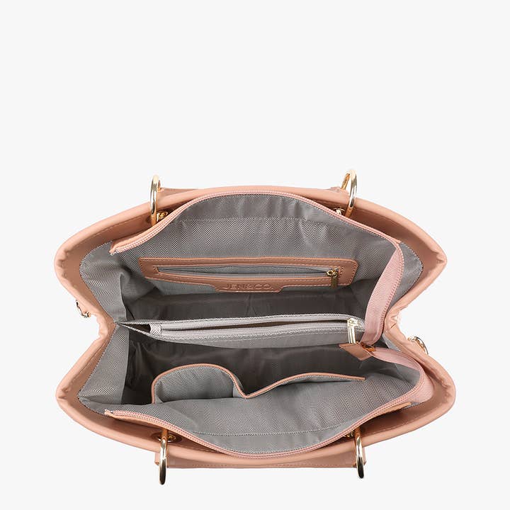 Jen & Co. - Wholesale Tote Bag - Women's - M2429DIA Nancy Woven Diamond Women's Tote Bag4