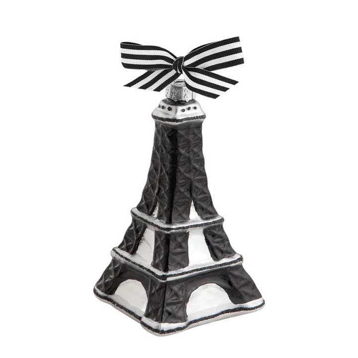 IWA Wine Accessories / Epic Products – wholesale Prydnad – Eiffeltornet Glas Prydnad Svart #02 -179