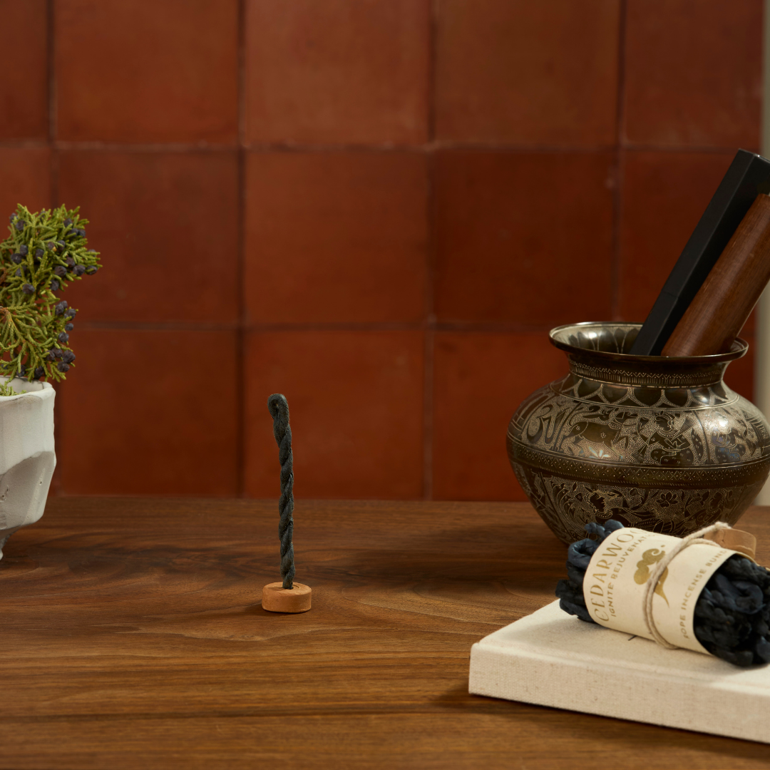 GeoCentral - Wholesale Incense - Cedarwood Rope Incense Bundle – Plastic Free5