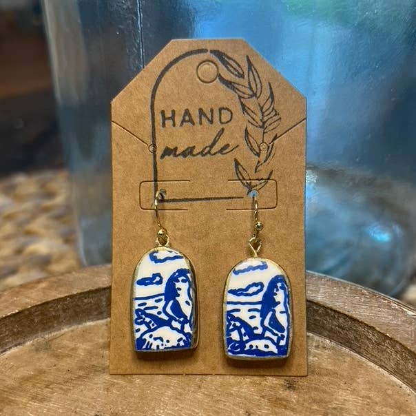 Cerâmica Feita à Mão - Sereia por atacado de Keely Siebenthal Art & Designs