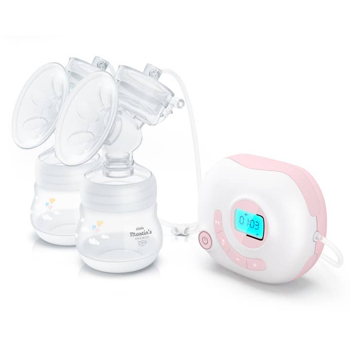 Little Martin's Pearl Hospital- Double Breast Pump (Pink) for wholesale by Little Martin's Drawer