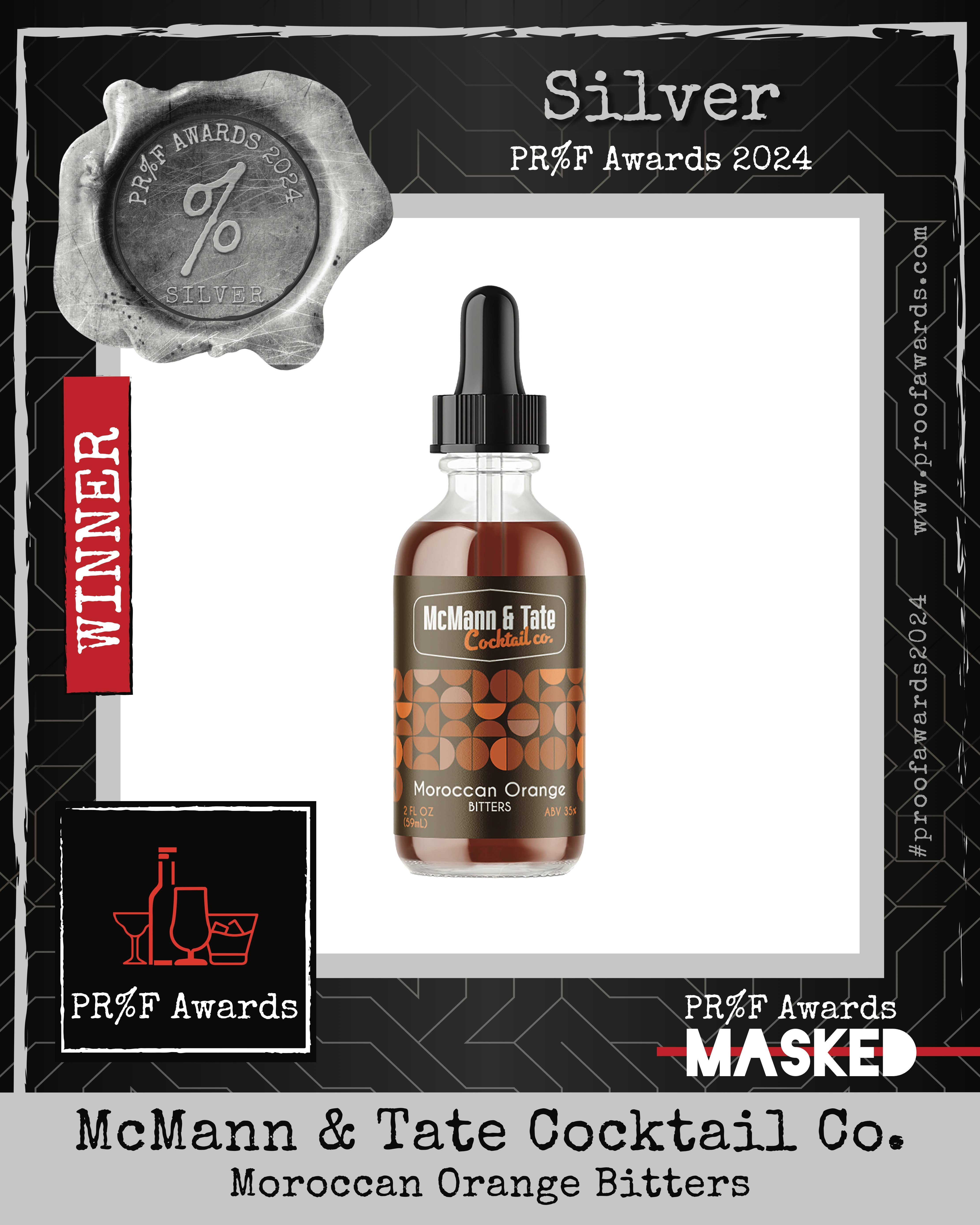 McMann & Tate Cocktail Co. - Wholesale Bitters - Moroccan Orange Cocktail Bitters3