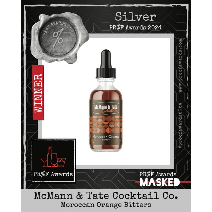 McMann & Tate Cocktail Co. - Wholesale Bitters - Moroccan Orange Bitters3