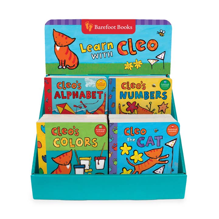 20-copy Learn with Cleo Display for wholesale by Barefoot Books