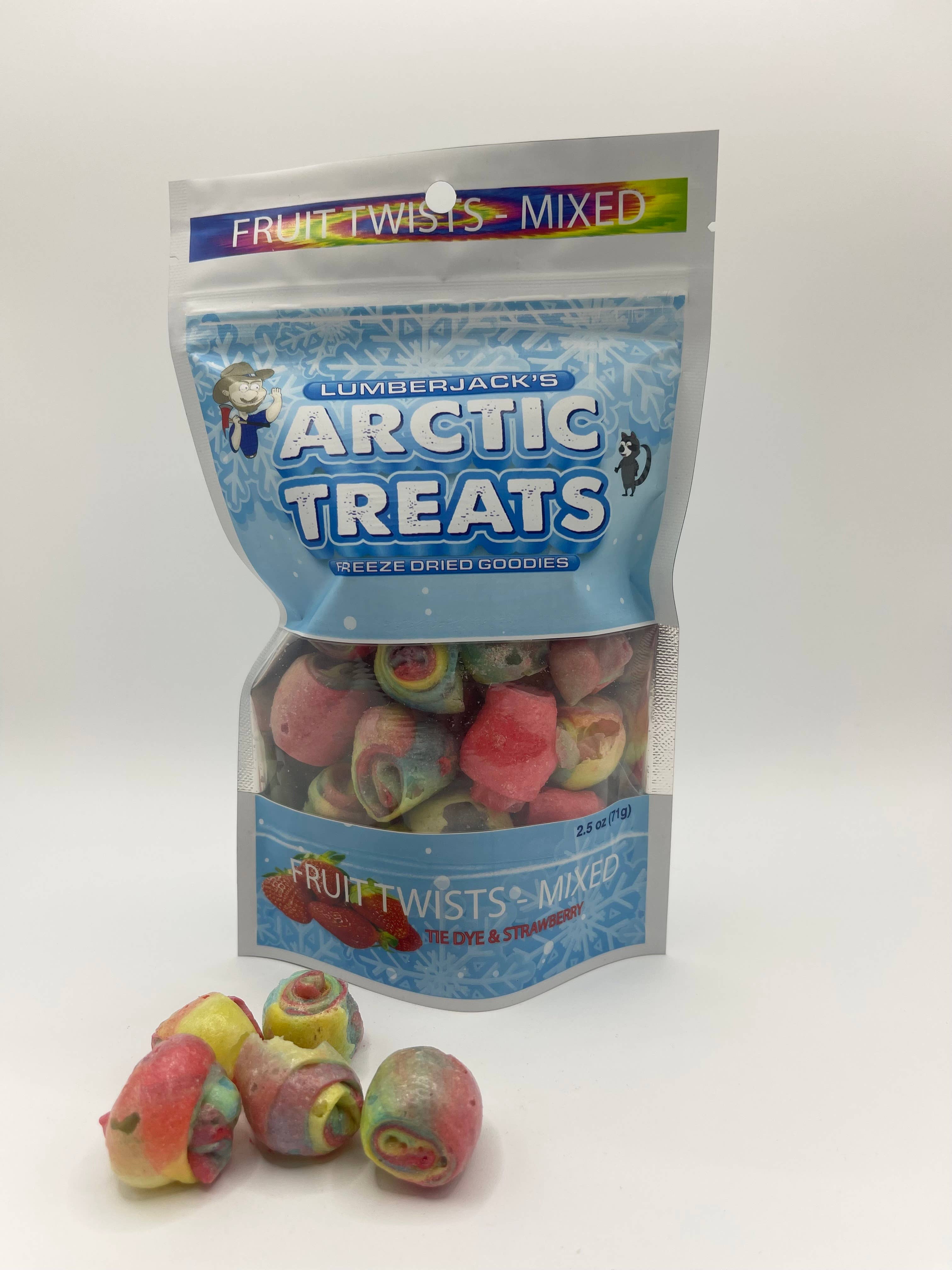 Lumberjack's Arctic Treats - Wholesale Hard Candy - Fruit Twist Mixed (1.3oz)