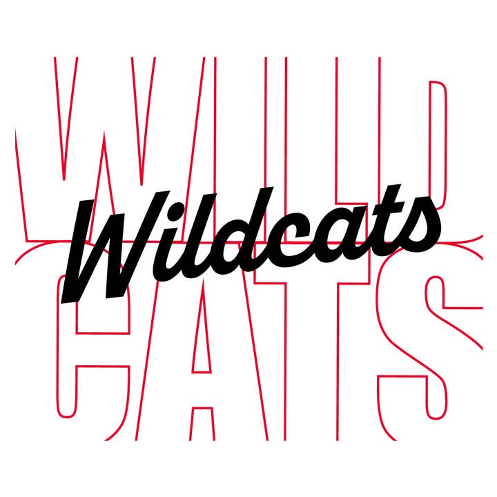 Wildcats Script Ready-to-Press DTF School Spirit Transfer for wholesale by Midwest Prints