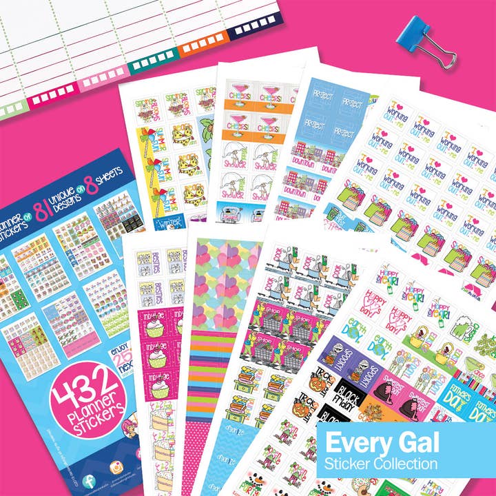 Denise Albright® - Wholesale Sticker - Planner Stickers for Every Gal | Open Stock1
