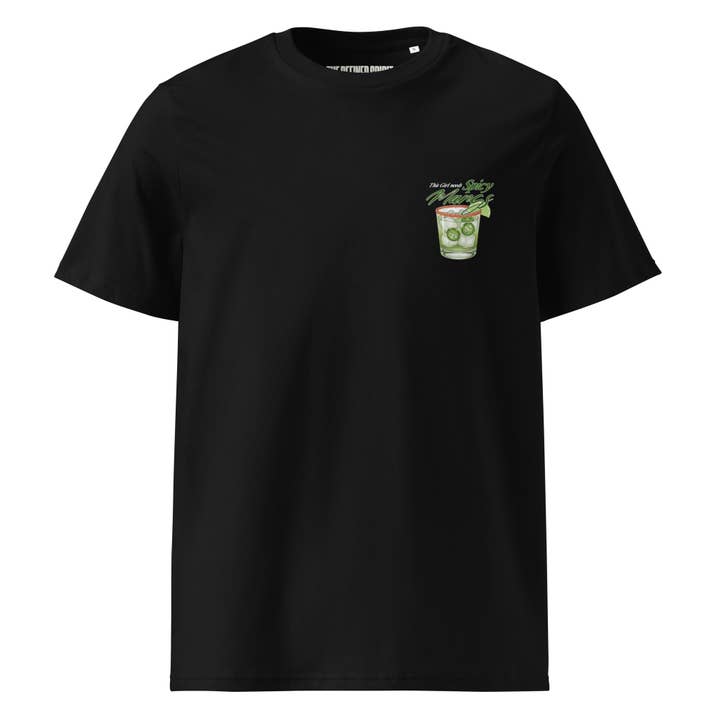 Denne pige har brug for krydrede margaritas - Økologisk T-shirt for engroshandel hos The Refined Spirit