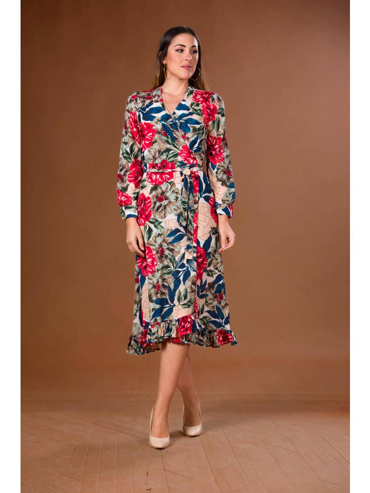 Ref Kahyra Floral Lingerie Dress for wholesale on Faire