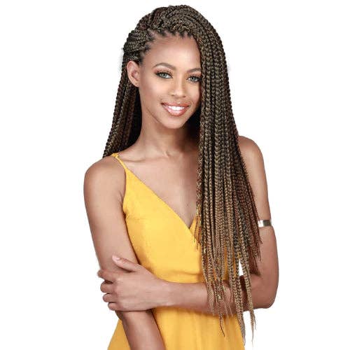 BrookPark Beauty - Wholesale Hair Extensions - Bobbi Boss Classic Box Braid 3x Crochet Braiding Hair - 18"0