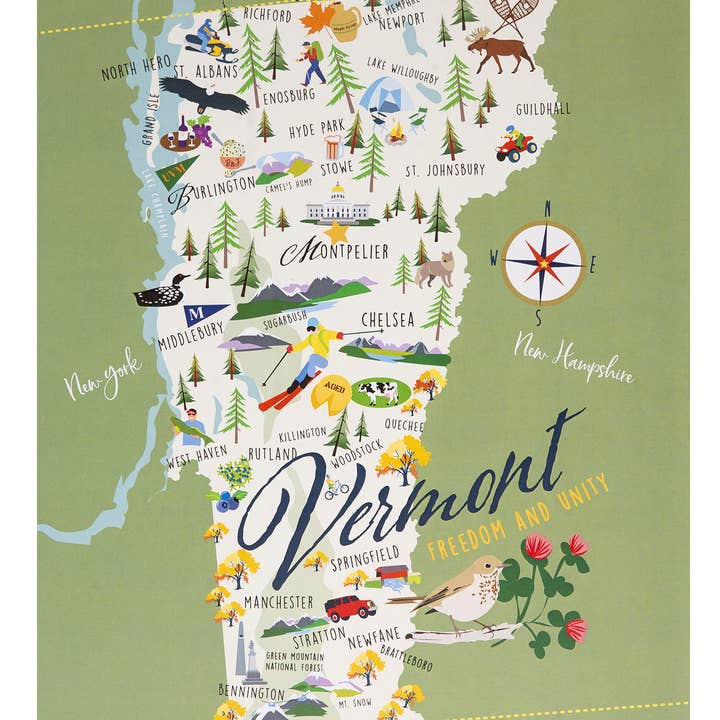 Estampado Vermont para venta al por mayor de Galleyware