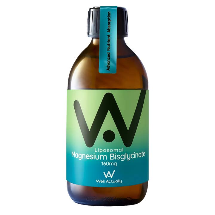 Well.Actually. – wholesale Oral supplement/vitamin – Liposomal Magnesium Bisglycinate (160mg) Liquid 250ml Lime