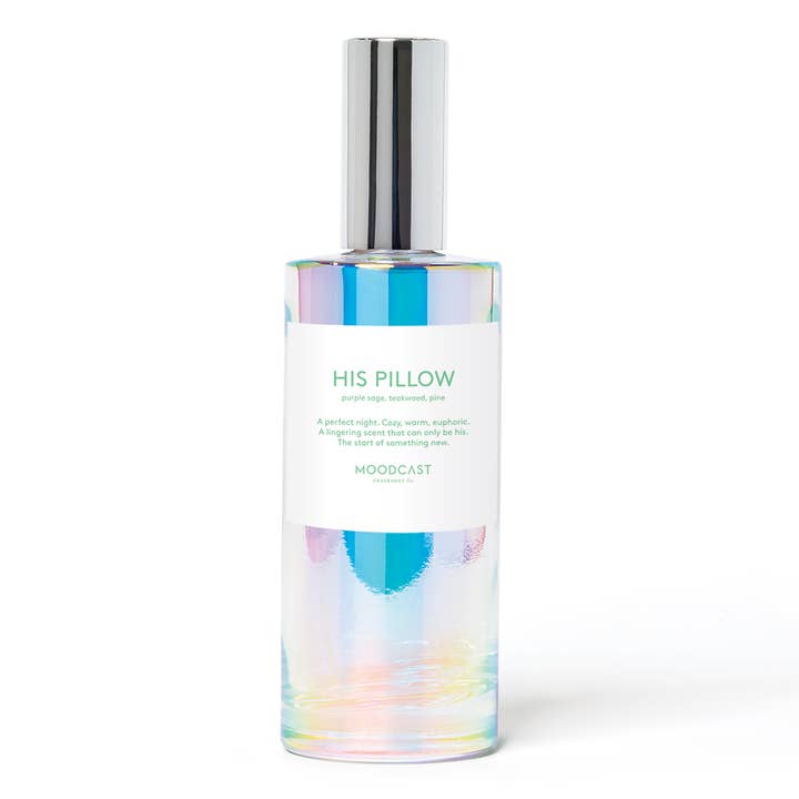 Room & Linen Spray - Vibes - His Pillow - 3.4 oz Bottle for wholesale by Moodcast Fragrance Co.