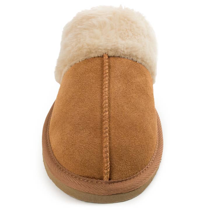 Minnetonka - Wholesale Slippers - Women's - Women's Best Selling Suede Cozy Lined Chesney Slipper2
