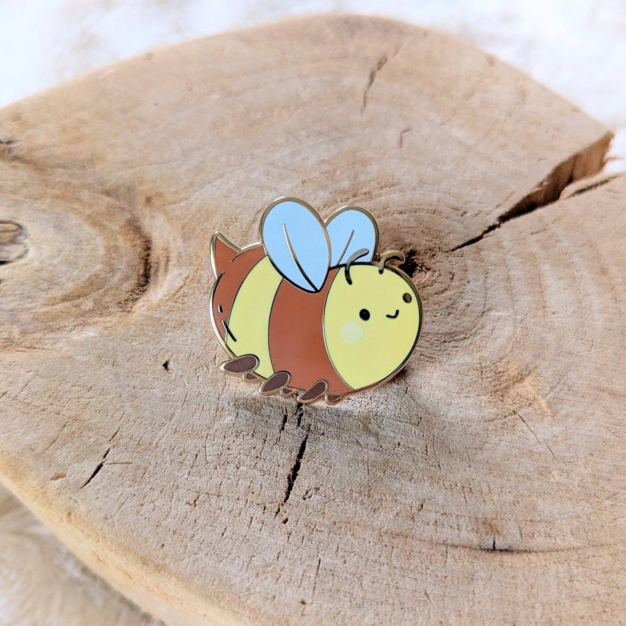 Arcasian - Wholesale Lapel Pin/Button - Bee-utiful Bee Enamel Pin