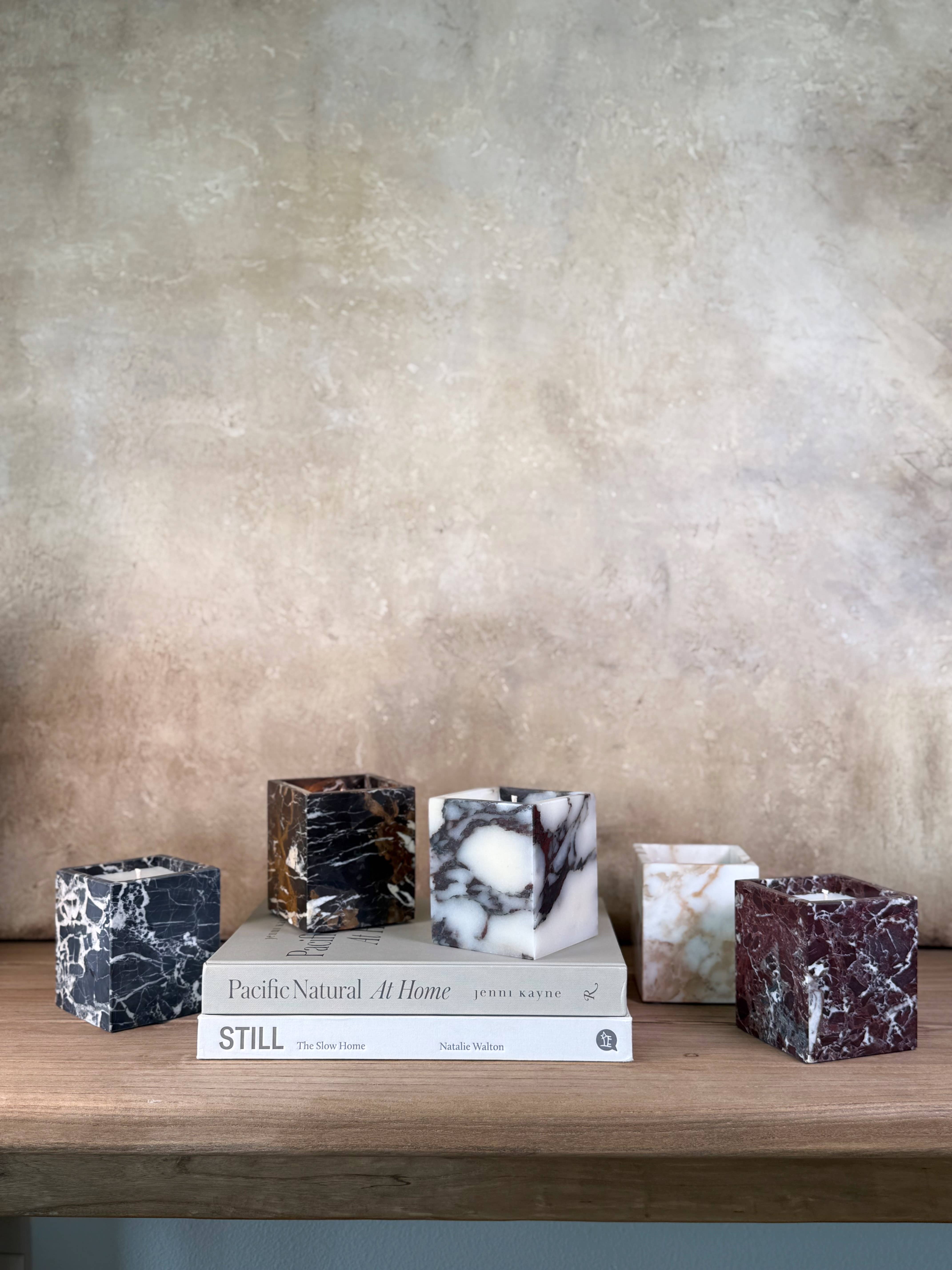 Standard Wax - Wholesale Jar/Filled Candle - Marble Candle- White Label Ready1