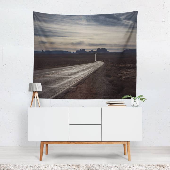 Wanderlust Road Trip Sydväst Tapestry, Arizona Decor för wholesale av lostkatphoto