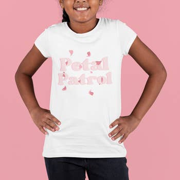 Camiseta niña florista Petal Patrol para venta al por mayor de Never Knew I Needed
