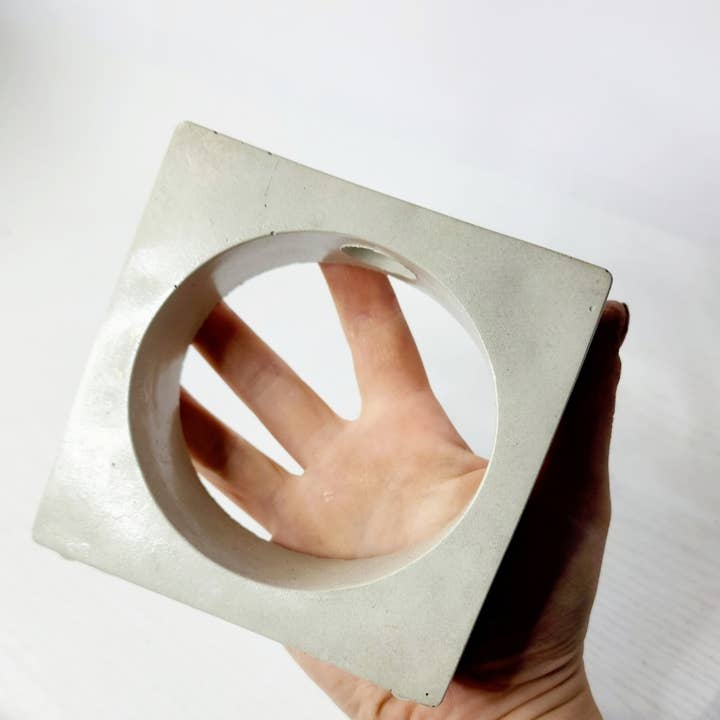 Geoform Designs - Vente Vases - Station de propagation du béton Square Geo | Vase à fleurs5