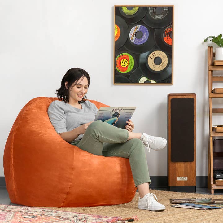 LuvU - Wholesale Chair - Jaxx Saxx 4 Foot Round Bean Bag w/ Removable Cover33