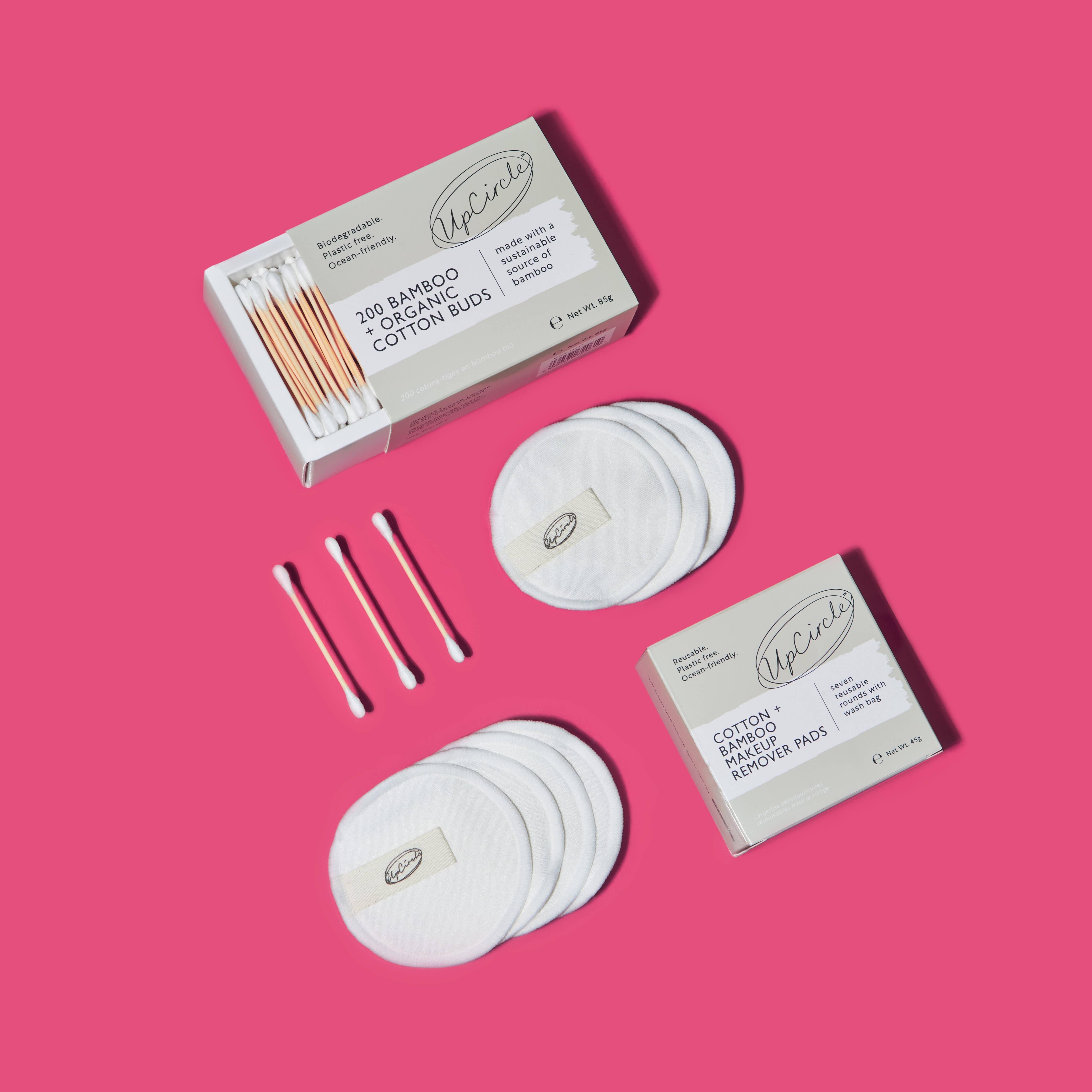 UpCircle USA - Wholesale Makeup Remover - Plastic Free, Reusable Luxury Spa Bamboo & Cotton Makeup Pads Holiday accessories9